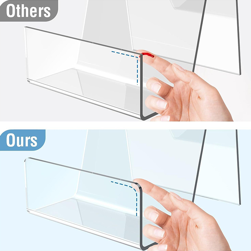 Clear Acrylic Book Stand Holder - 【M】Подставка для комиксов, акриловая подставка для