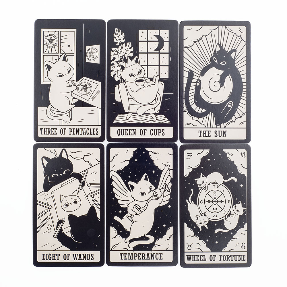 Колода карт Таро «Котенок», 78 – обзор и цена Tarot Deck With Guidebook