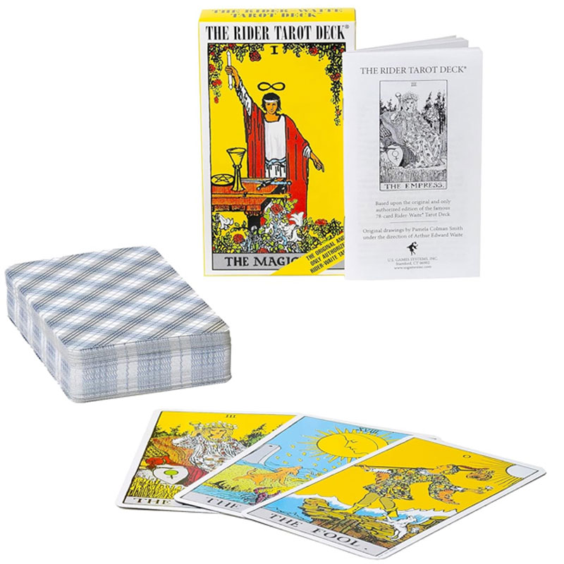 Подлинная колода Таро Райдера- – обзор и цена Tarot Deck With Guidebook