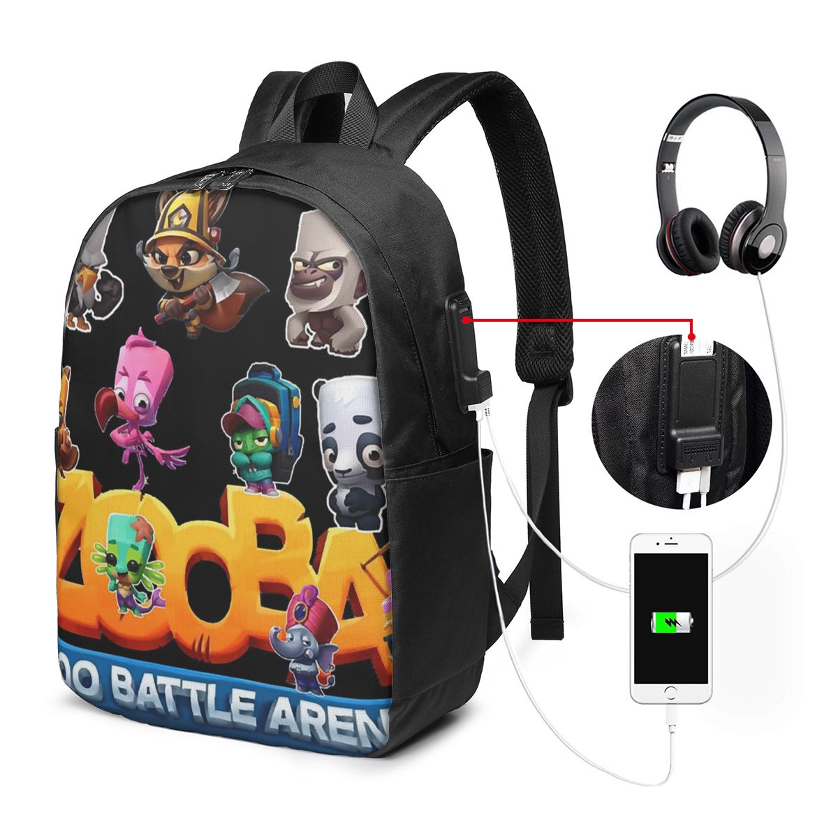 Отличный рюкзак Zooba Battle A – обзор и цена Music