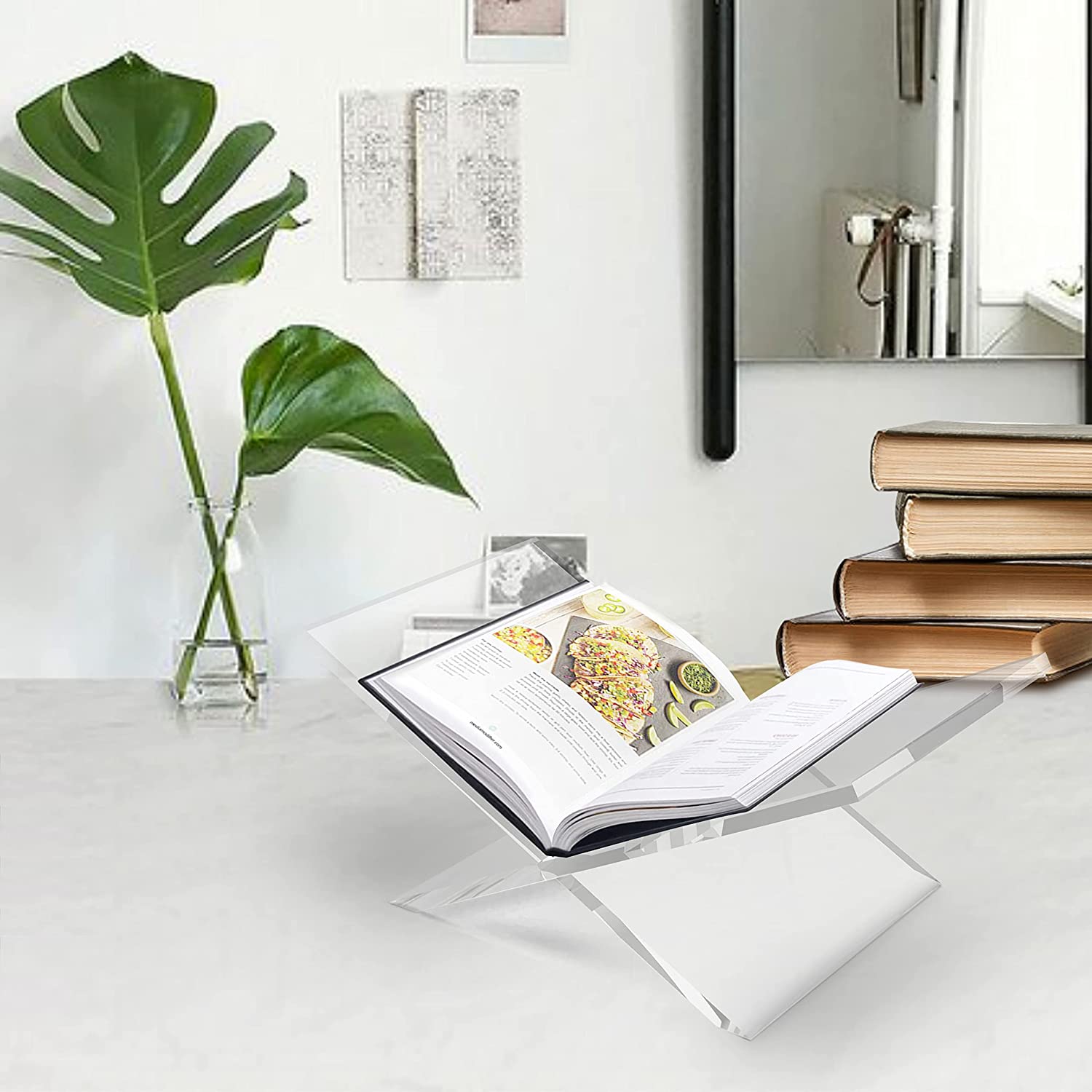 Прозрачная акриловая подставка – обзор и цена Clear Acrylic Book Stand Holder