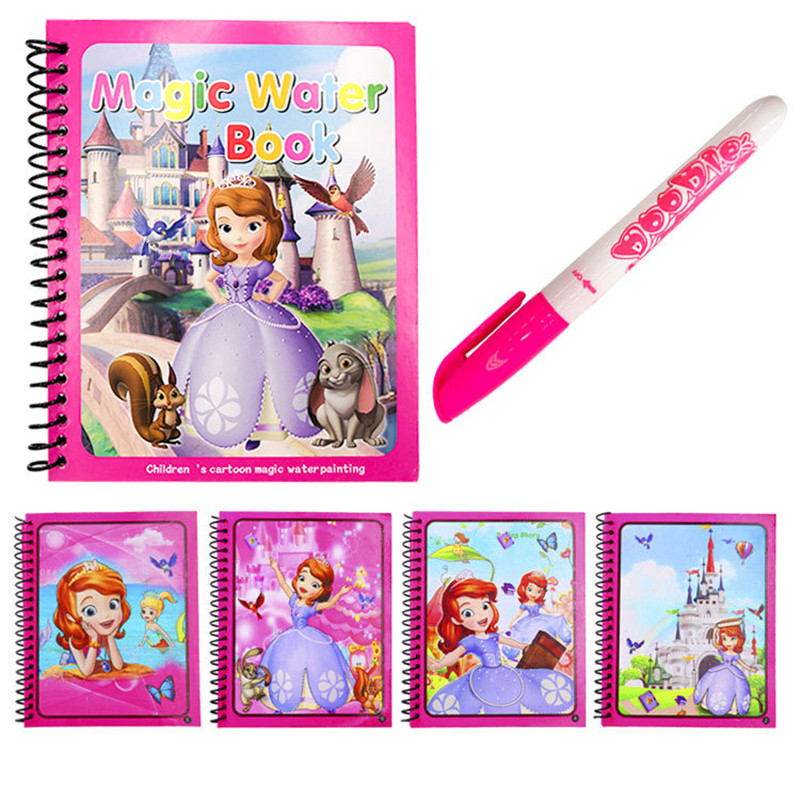 Disney Минни Микки водная живо – обзор и цена Reusable Water Magic Coloring Book