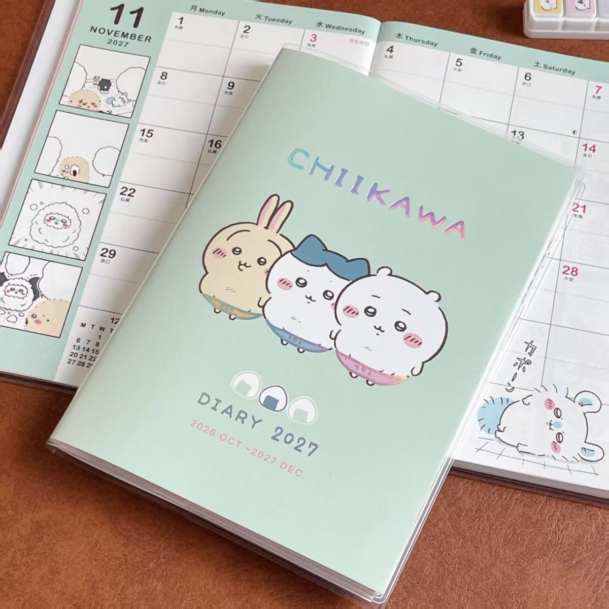 Новый ежедневник Chiikawa 2027 – обзор и цена Stationery Books